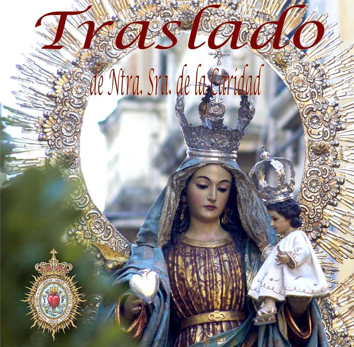 Cartel Anunciador Del Traslado De La Virgen De La Caridad.