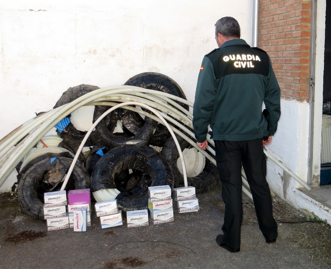 Parte Del Material Robado Que Estaba A La Venta. Guardia Civil.