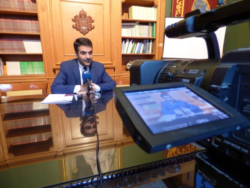 Joaquín Camacho En La Rueda De Prensa. A.m.