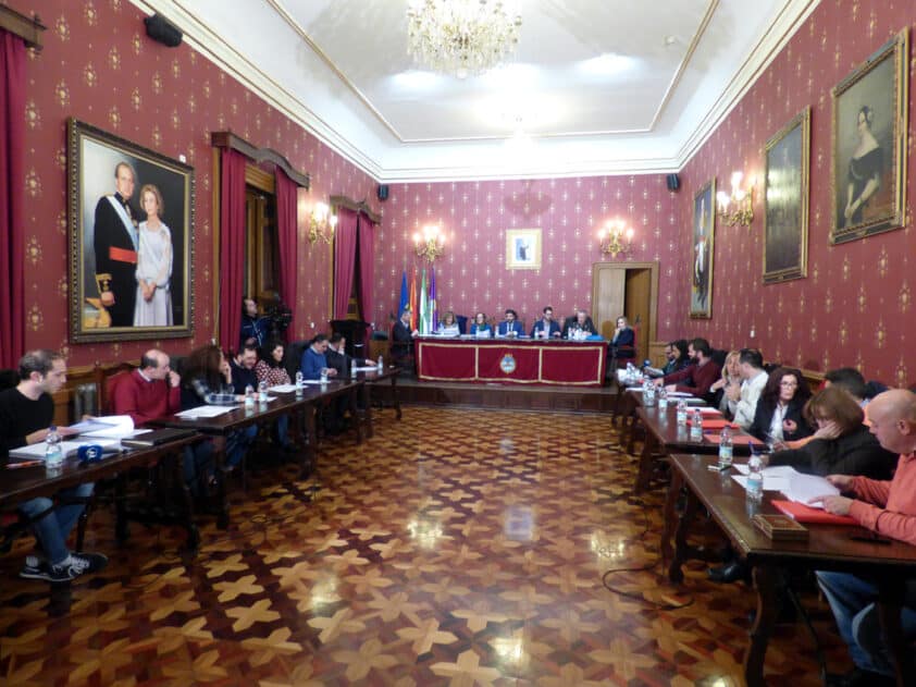 Momento De La Sesión Plenaria Celebrada El Pasado Martes. P.c.