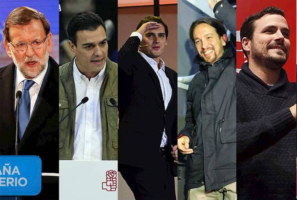 Imagen De La Campaña Electoral Para Las Elecciones Generales De Diciembre De 2015.
