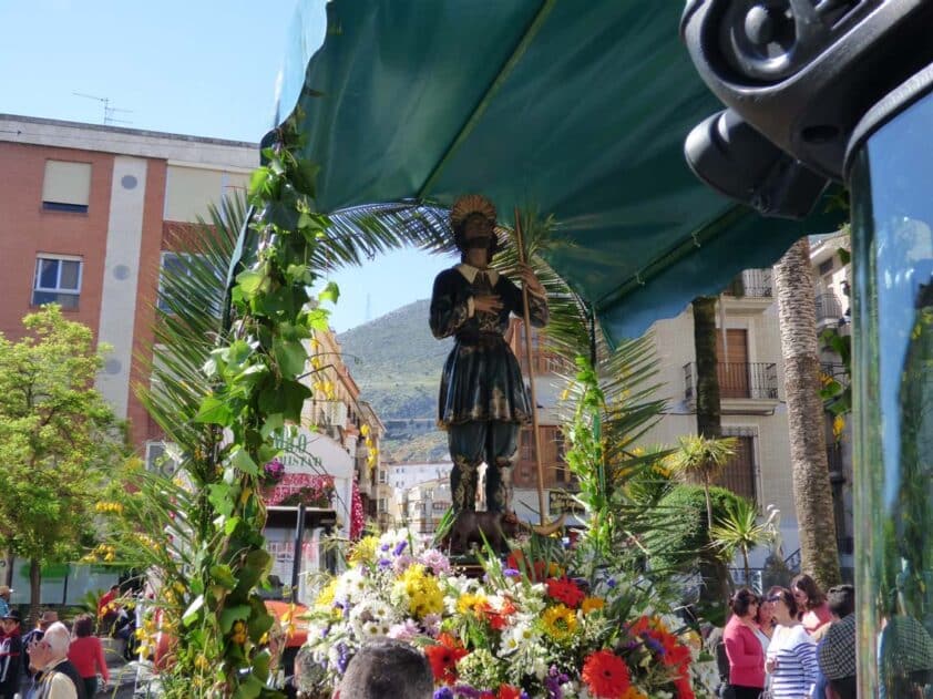 San Isidro, Dispuesto En Su Carreta Para Ser Trasladado A Venta Del Rayo. A. Matas.