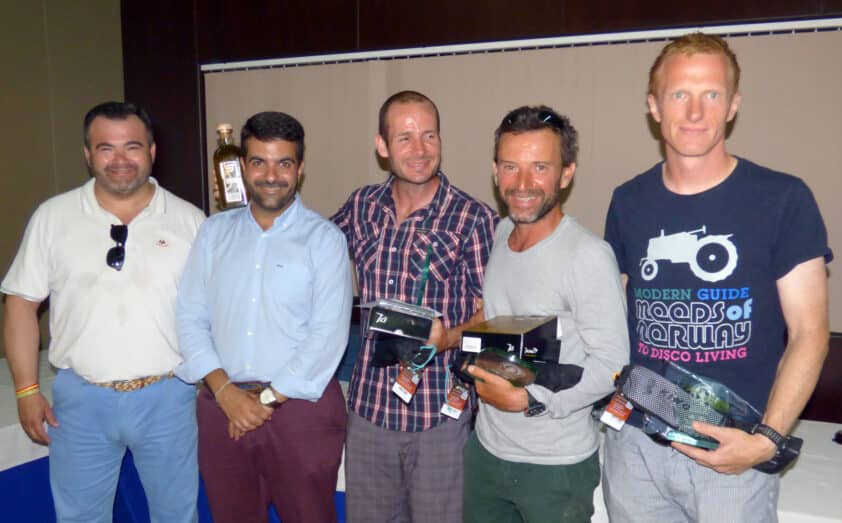 Los Tres Ganadores Absolutos Junto Al Alcalde Y El Concejal De Deportes. F: P. Castillo