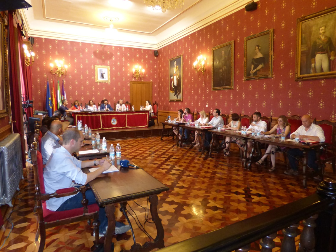 Momento De La Sesión Plenaria Del Pasado Martes.