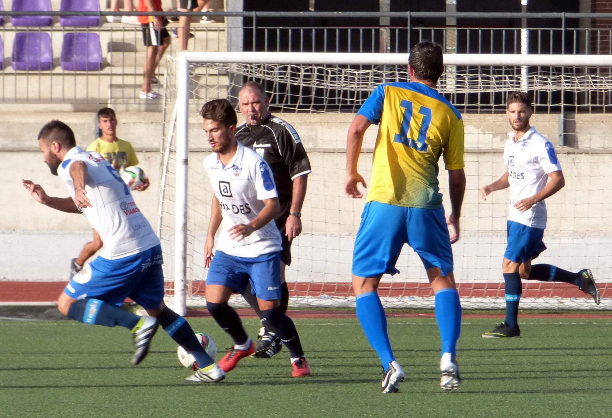 Del Moral Marcó El Gol Del Loja En El Partido Ante El Juvenil Del Granada.