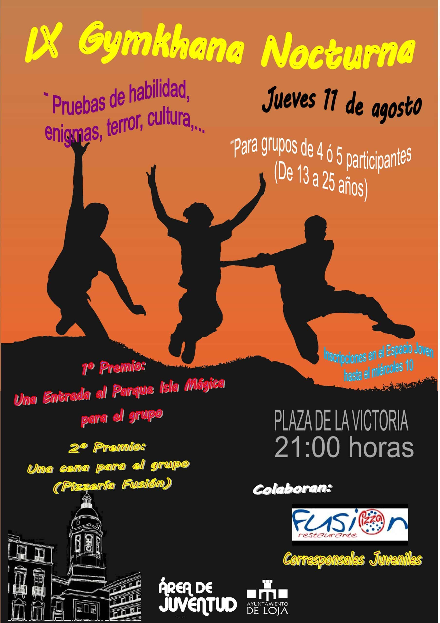 La Gymkhana Tendrá Lugar El Próximo 11 De Agosto A Partir De Las 21:00h