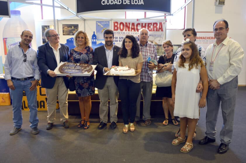 Momento De La Presentación De Loja En La Feria De Los Pueblos De Granada.