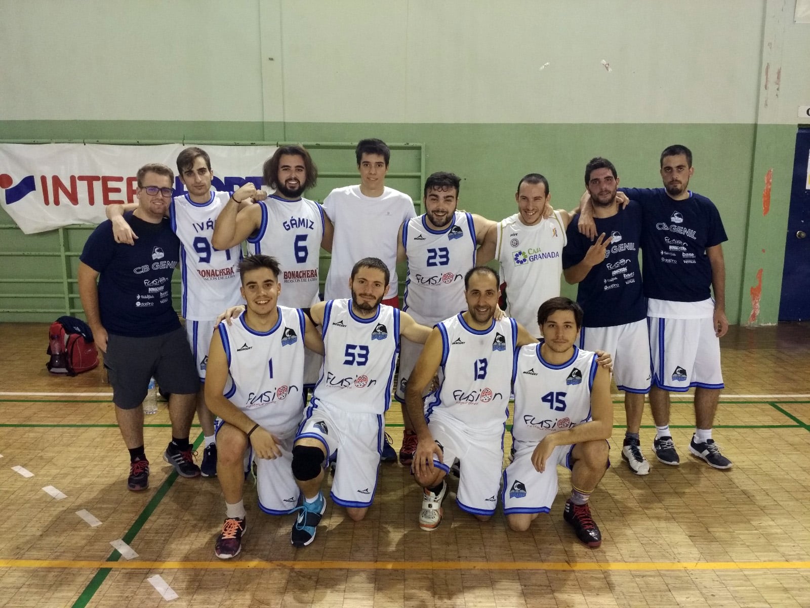 Jugadores Del Club Baloncesto Genil, Nuevo Club Deportivo Surgido En La Comarca