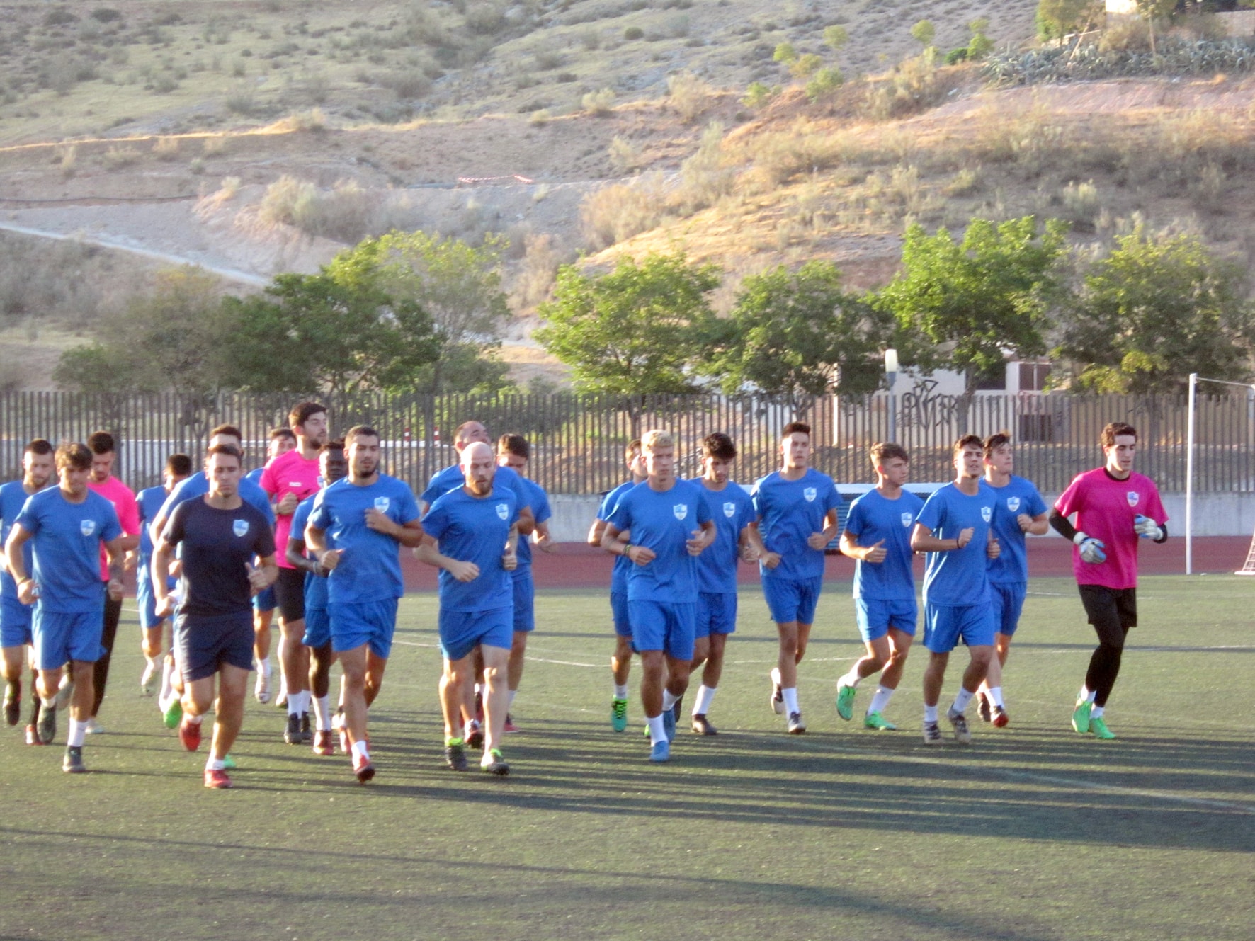 Los Jugadores Del Loja Llevan A Cabo Sus Primeros Entrenamientos. Foto: Paco Castillo