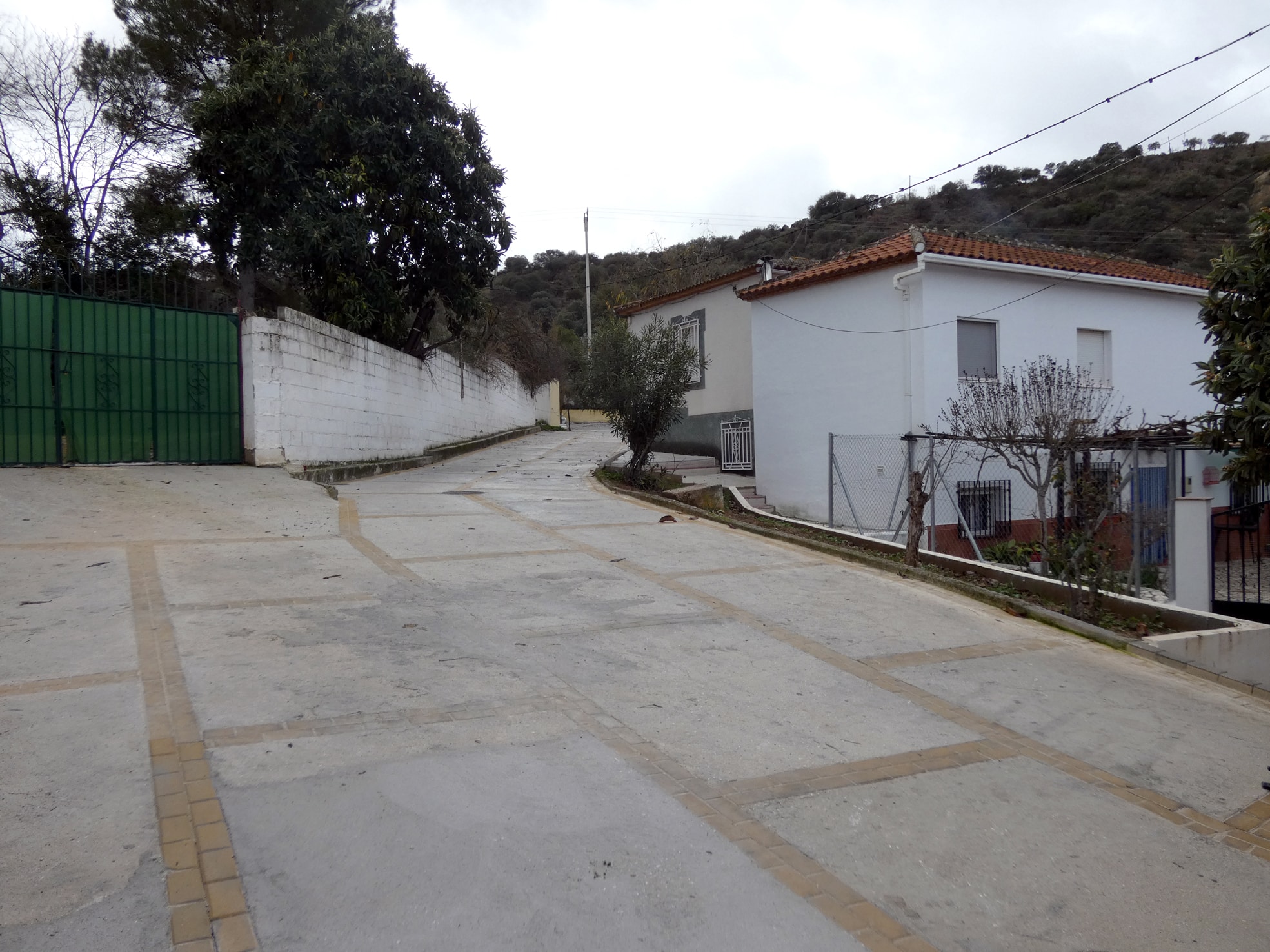 Aspecto De La Actuación Llevada A Cabo En Las Calles De Venta De Santa Bárbara
