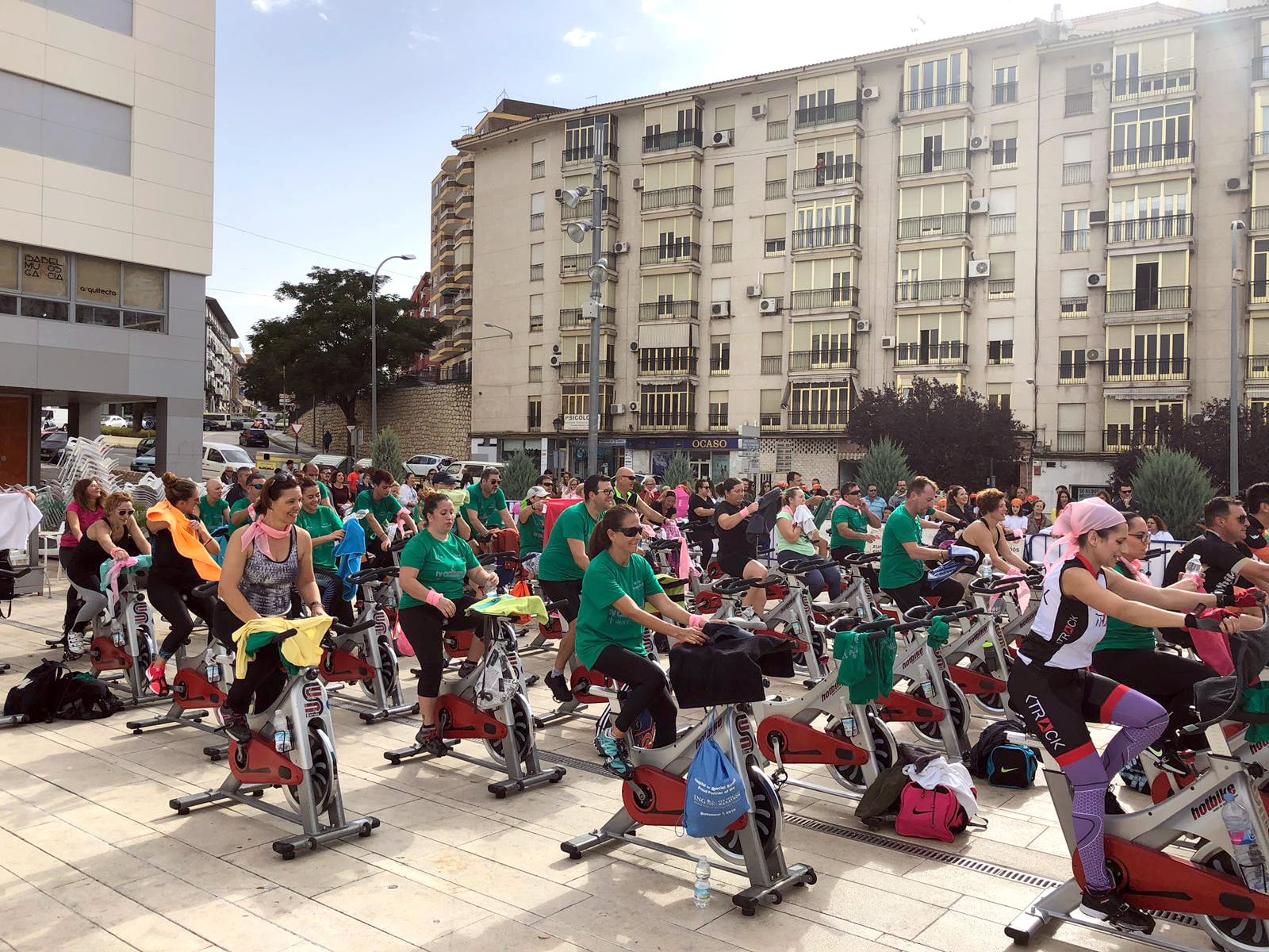 Un Momento De La Actividad, En La Plaza Mirador Del Genil. Foto: Jorge Águila.