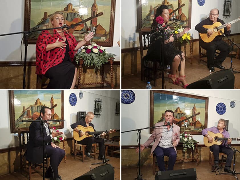 Los Cuatro Cantaores Que Se Disputarán La Volaera De Plata El 24 De Agosto.