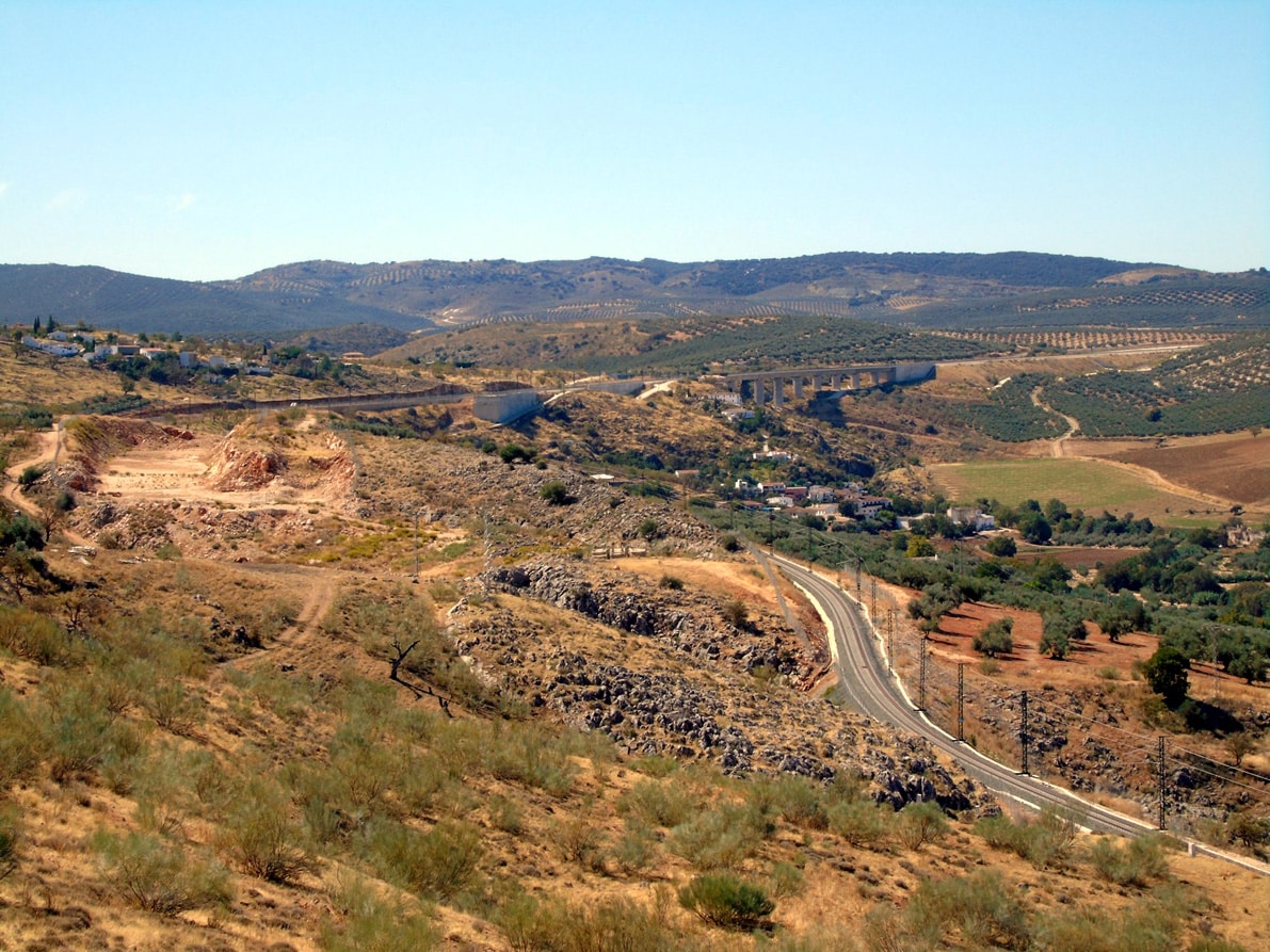 Estado En El Que Quedaron Las Obras Del Ave Antes De Su Paralización. Foto: J.mª.j.