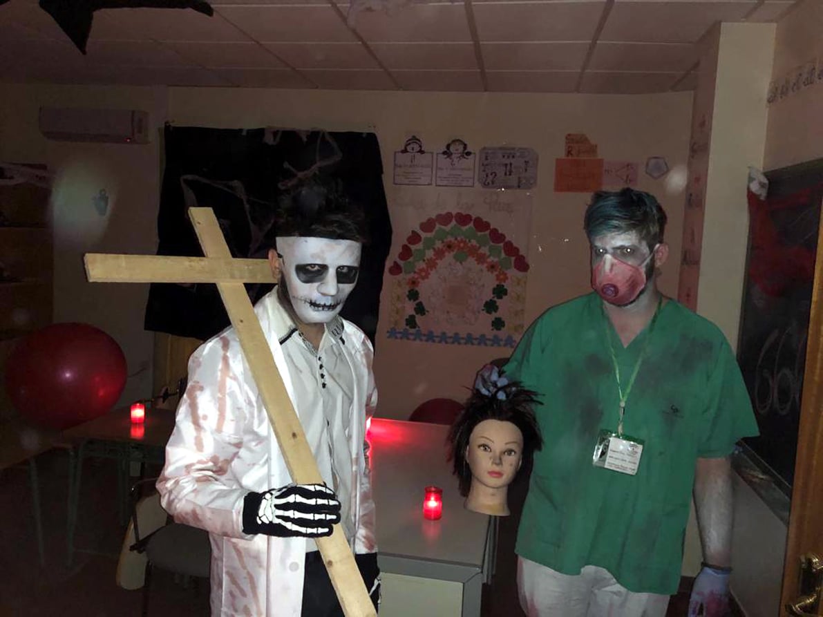 Una De Las Escenas Terroríficas Que Se Vivieron En El Pasaje Del Terror. Foto: El Corto