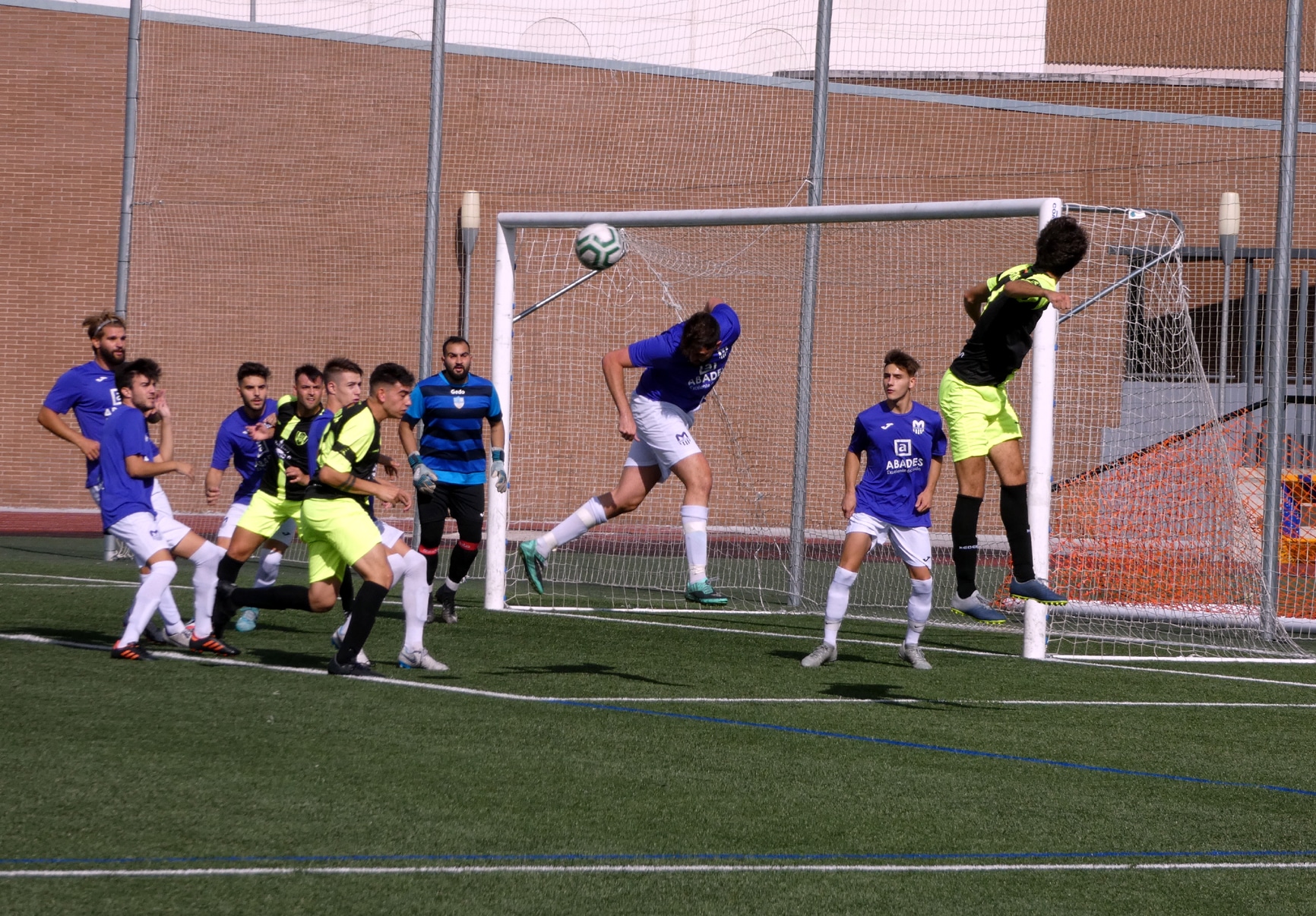 Acción En Un Partido Del Medina Lauxa Sénior, Esta Temporada. Foto: Paco Castillo.