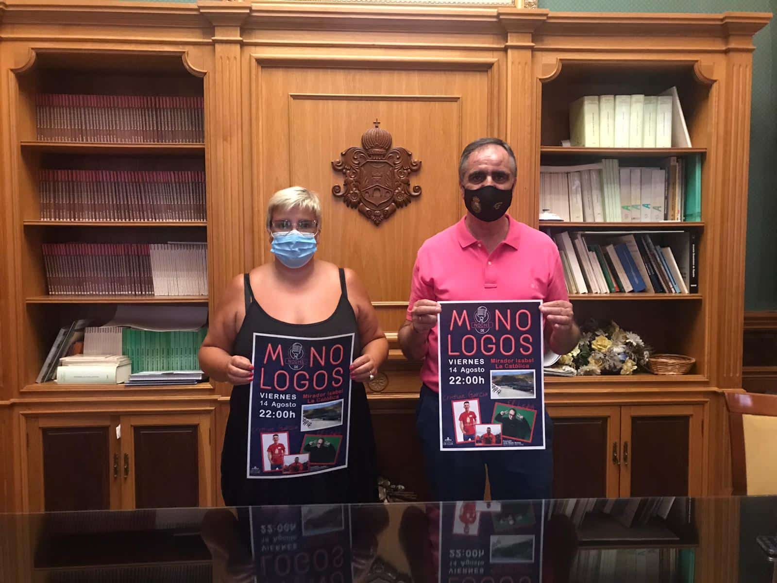 Los Concejales De Participación Ciudadana Y Cultura Durante La Presentación Del Evento