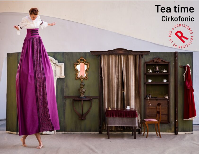 El Espectáculo 'tea Time' Se Representa Hoy En El Mirador De Isabel I. Foto: El Corto