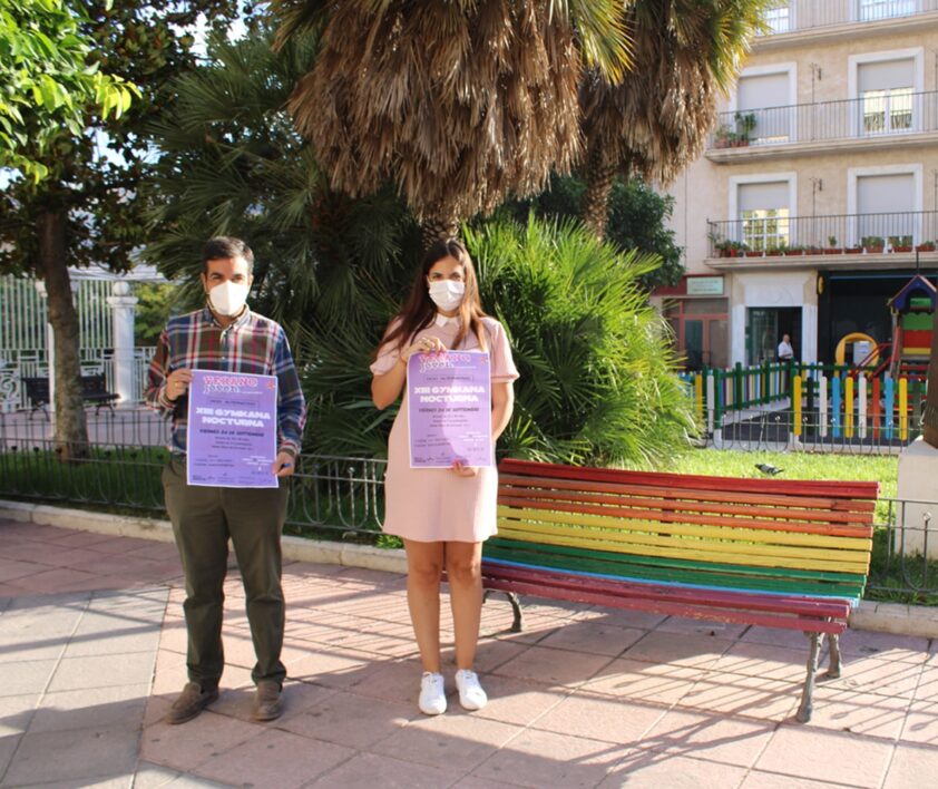 El Alcalde Y La Concejal De Juventud, En La Presentación De La Gymkhana. Foto: C. M.
