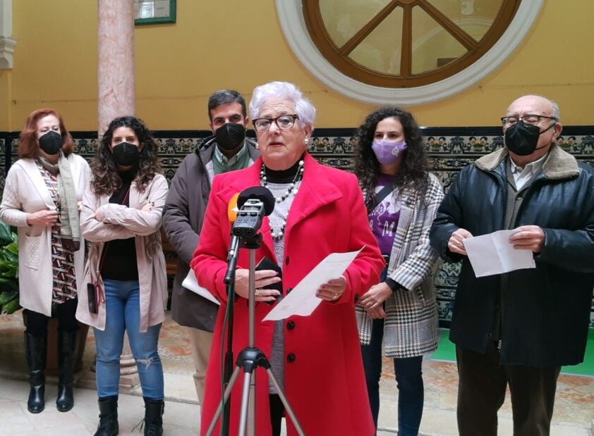 La Lojeña Ana Ávila En La Presentación De La Exposición 'escap Arte'. Foto: E. C.