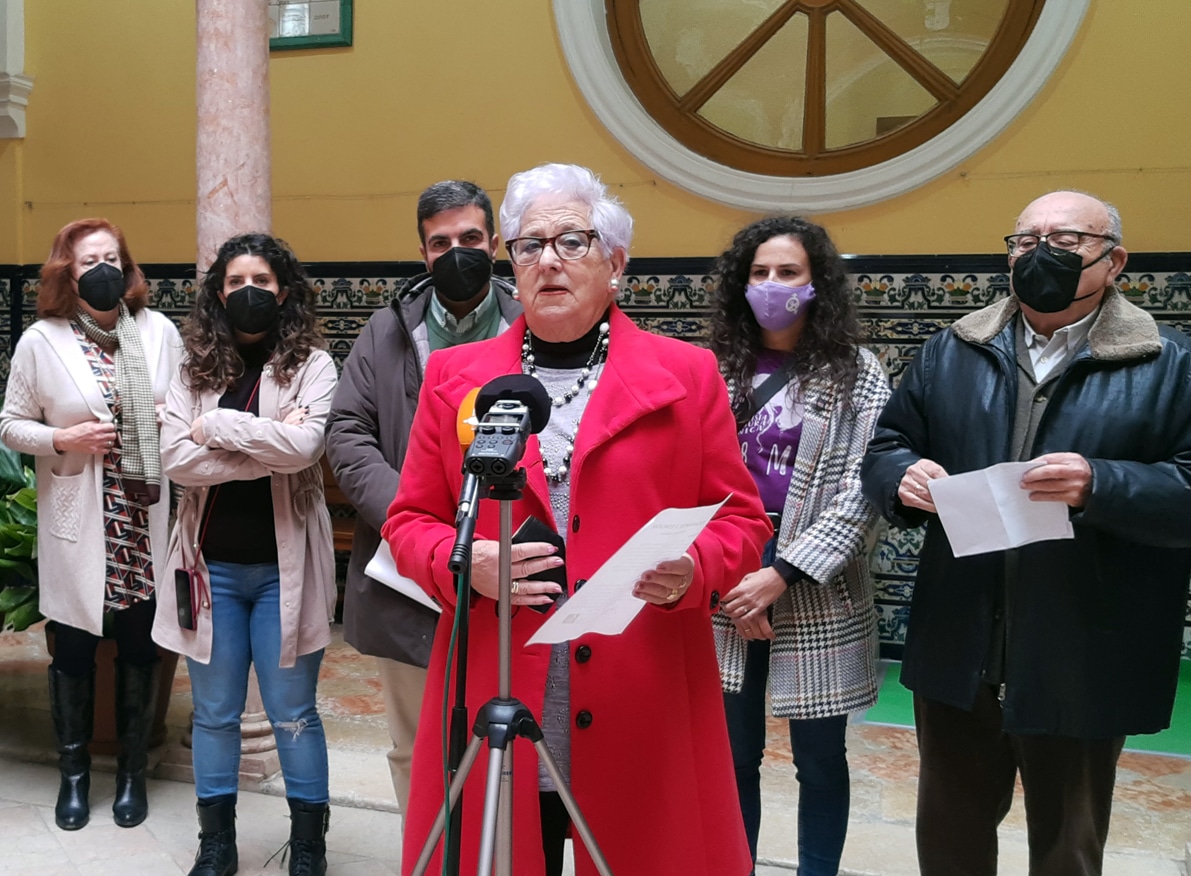 La Lojeña Ana Ávila En La Presentación De La Exposición 'escap Arte'. Foto: E. C.