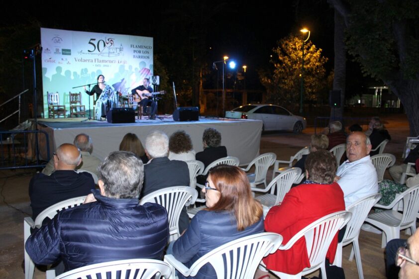 La Cantaora Araceli Campillos Actuó En La Primera Velada Flamenca. Foto: C.molina