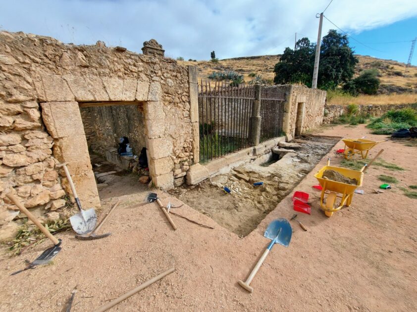 Finalizan Los Trabajos De Excavación Arqueológica En Fuente Santa. Foto: Cultura