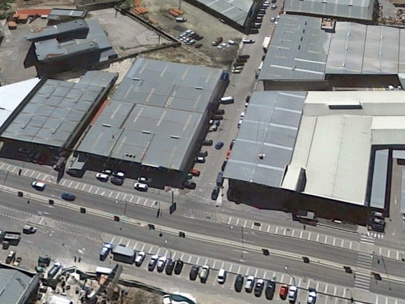 Imagen área De La Avenida De La Paz, En El Polígono Manzanil I. Foto: G. Maps