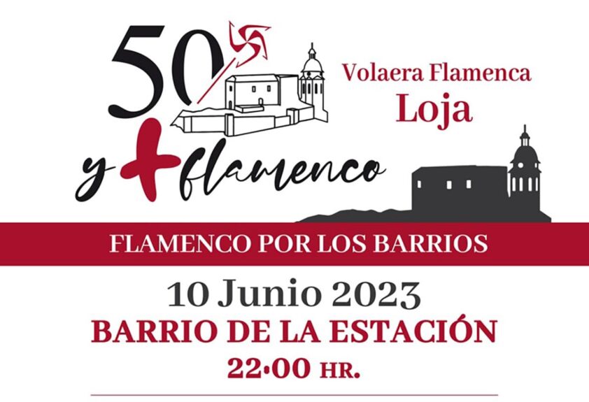 Primera Velada Flamenca En El Barrio De La Estación En Loja. Foto: Corto