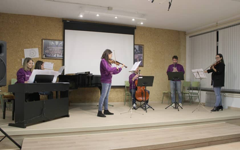 Concierto Que Ofrecieron Los Profesores Del Conservatorio. Foto: A. Matas