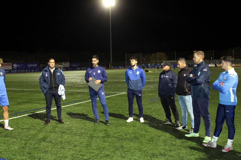 Seco Durante El Primer Entrenamiento, El Pasado Miércoles En El Medina Lauxa. Foto: P. Castillo