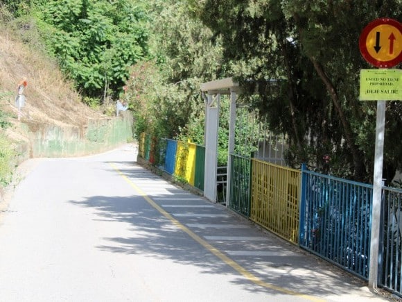Vial De Acceso A La Escuela Infantil, Donde Se Actuara. Foto: C. M.