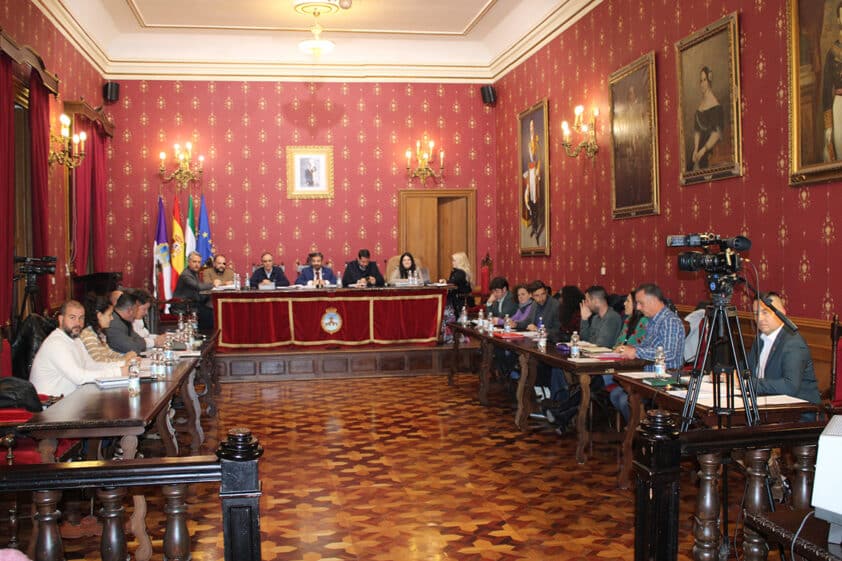 El Pasado Lunes Hubo Sesión Plenaria En El Ayuntamiento De Loja. Foto: P. C.