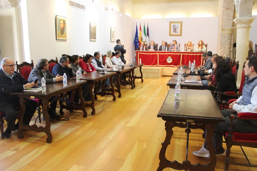 El Presidente De Diputación Presenta En Loja Los Acuerdos De Concertación Local. Foto: C. M.