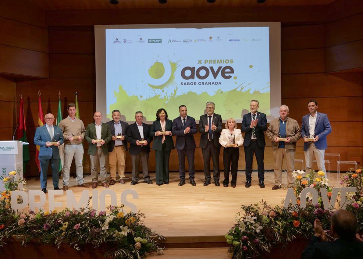 Todos Los Galardonados En Los Premios Aove 'sabor Granada'. Foto: Cedida