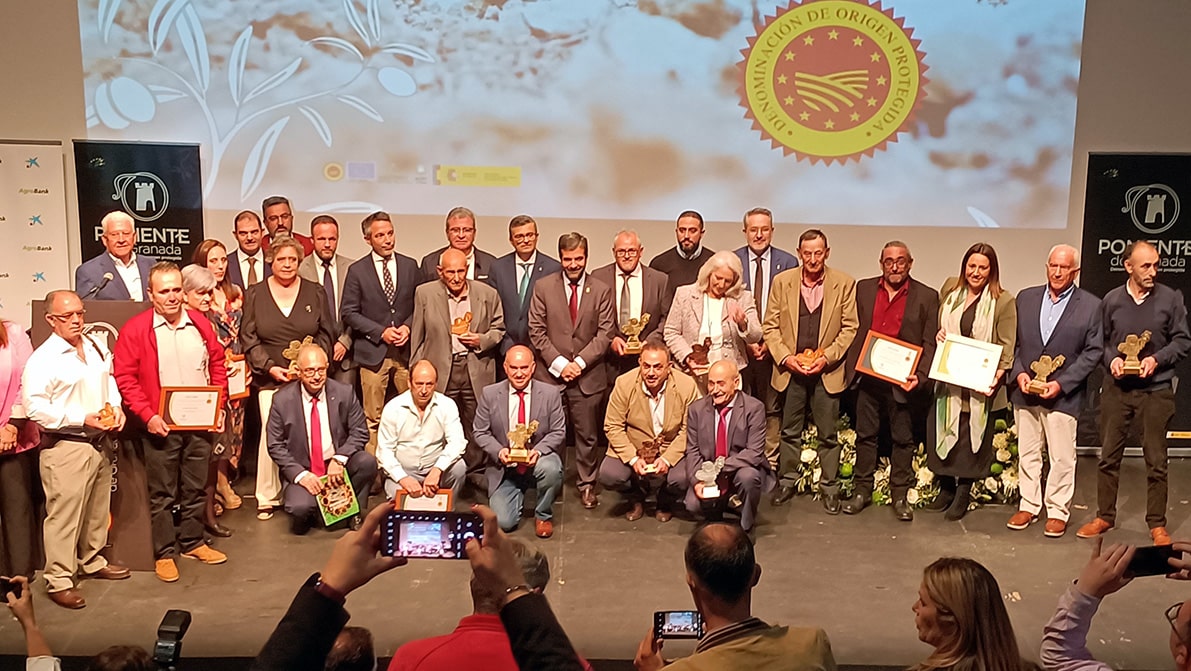 Los Galardonados, En Los Xx Premios A La Calidad Del Mejor Aove. Foto: E. CaÑizares