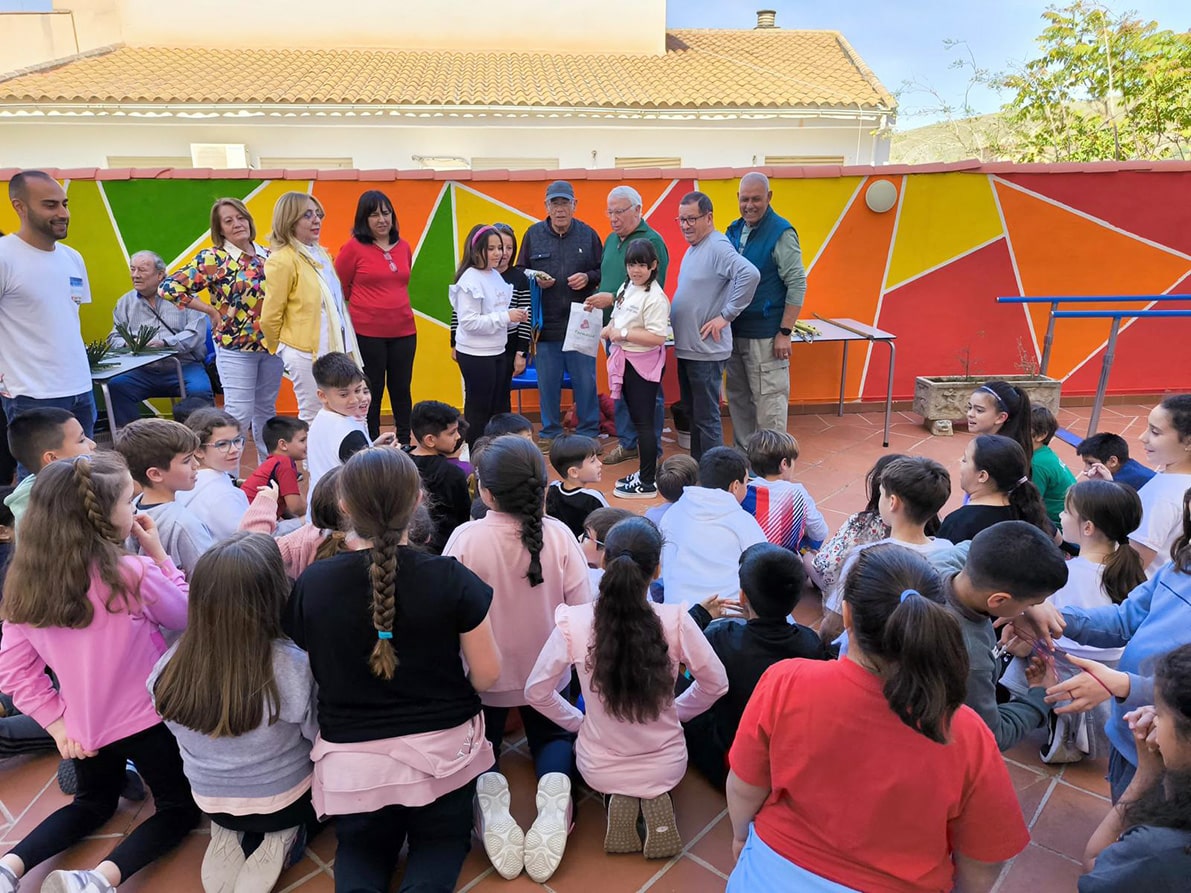 Los Escolares Del Caminillo Que Participaron En Las Actividades Del Cpa San José. Foto: Corto
