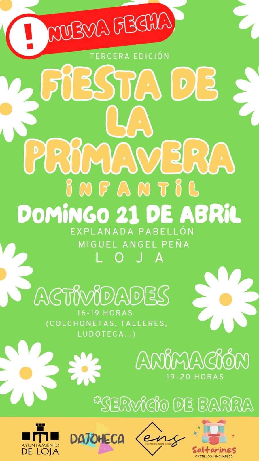 Cartel Fiesta Primavera Aplazada