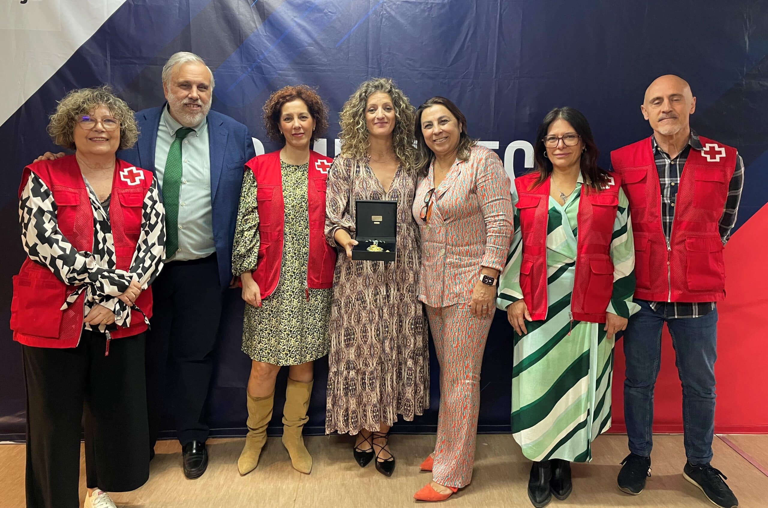 Visita de la presidenta de Cruz Roja en Andalucía