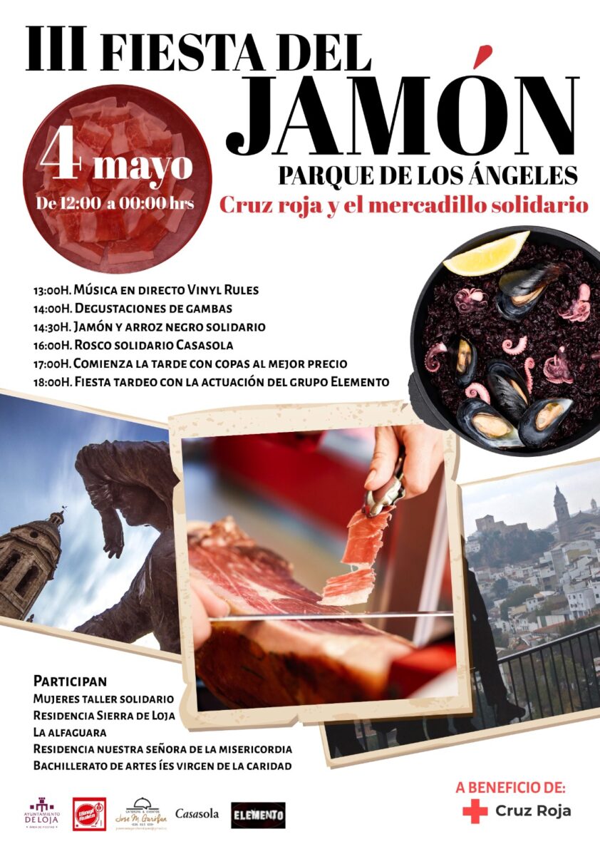 Cartel Iii Fiesta Del Jamon Y Mercadillo Def