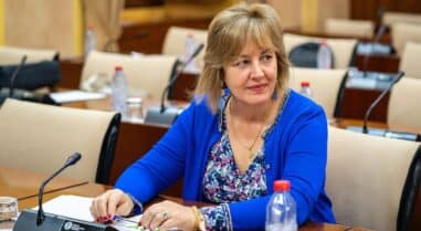 Diputada Por Granada Y Vicepresidenta Tercera De La Mesa Del Parlamento De Andalucía, Cristina Jiménez