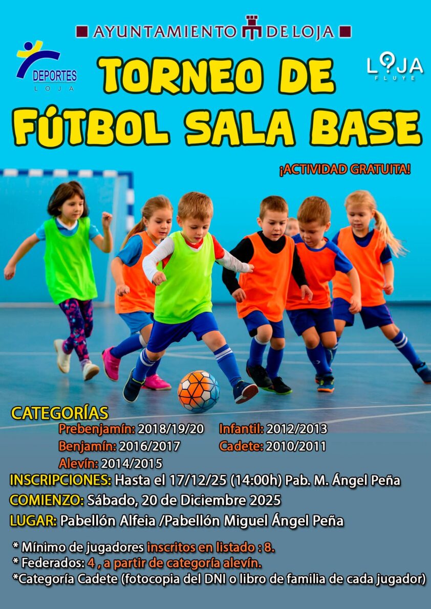 Cartel FÚtbol Sala Base