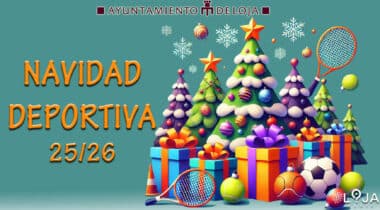 Navidad Deportiva 25 26 Cartel Pequeño