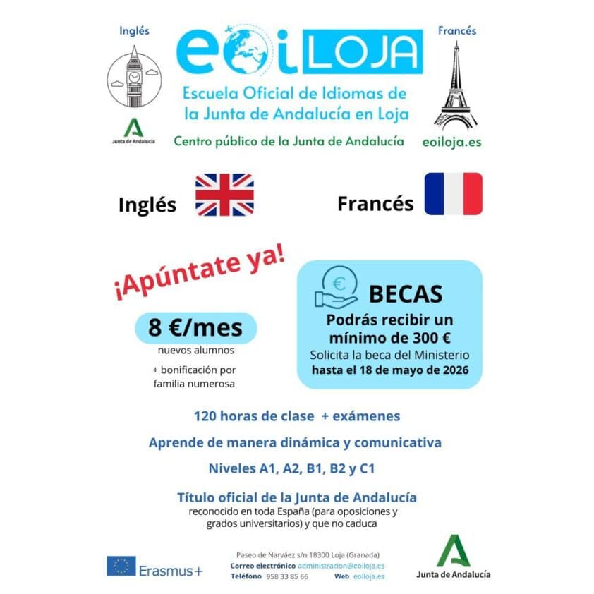Publicidad De Matriculación Con Info Beca
