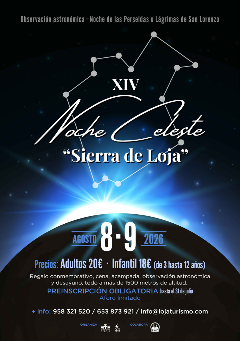 Noche Celeste Loja 2026 Cartel