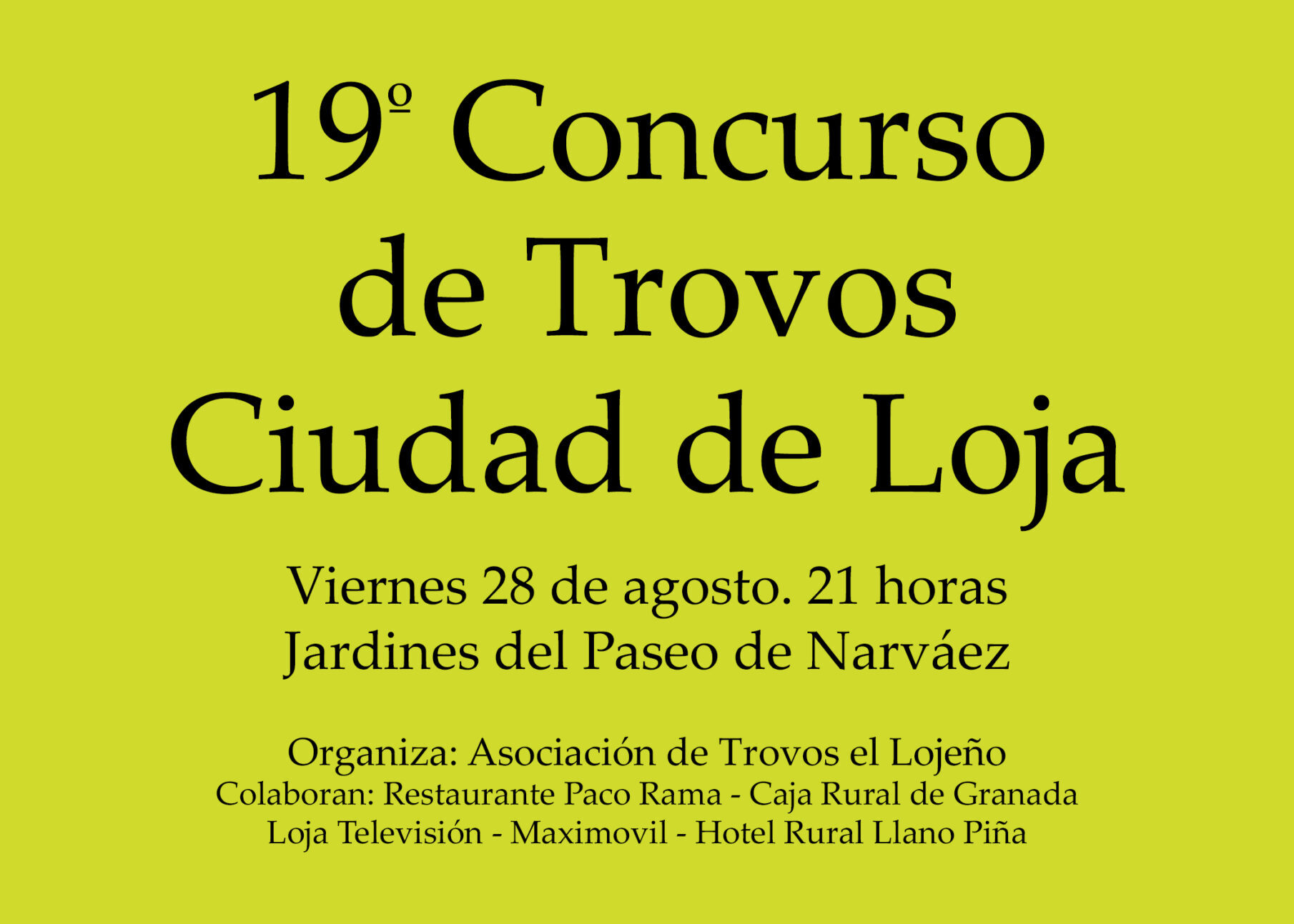 Cartel Trovos