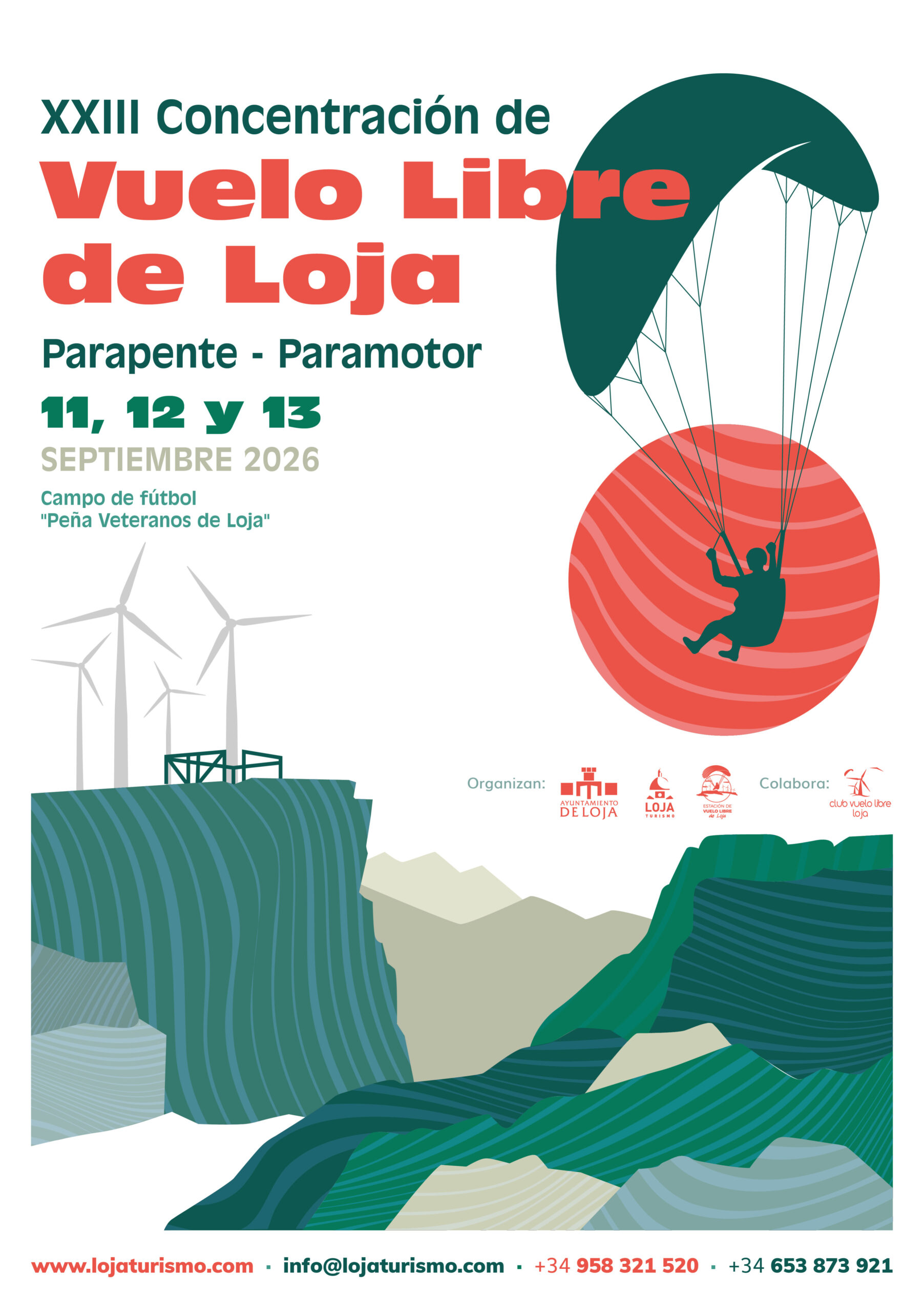 Cartel Xxiii Vuelo Libre Loja 2026